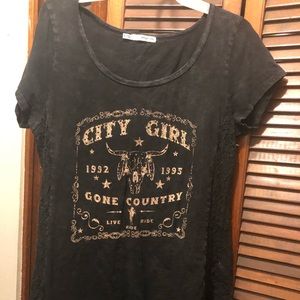 5/$25 Maurices lace side top